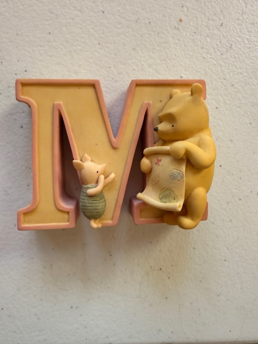 Classic Winnie the Pooh letter M